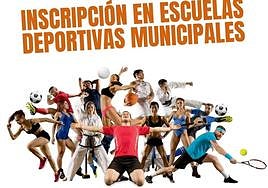 Abiertas las inscripciones para las Escuelas Deportivas Municipales