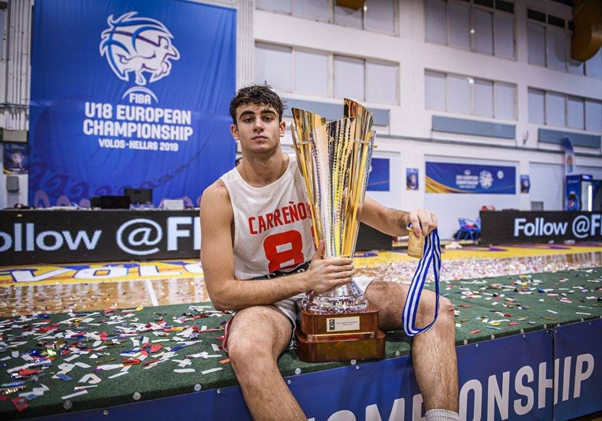 Un campeón de Europa sub 18 para el Cáceres