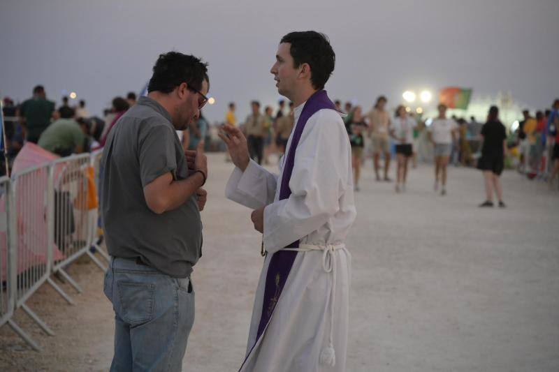 Extremeños en el encuentro con el Papa en Lisboa (II)