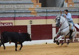 Adrián Venegas, en uno de sus entrenamientos.