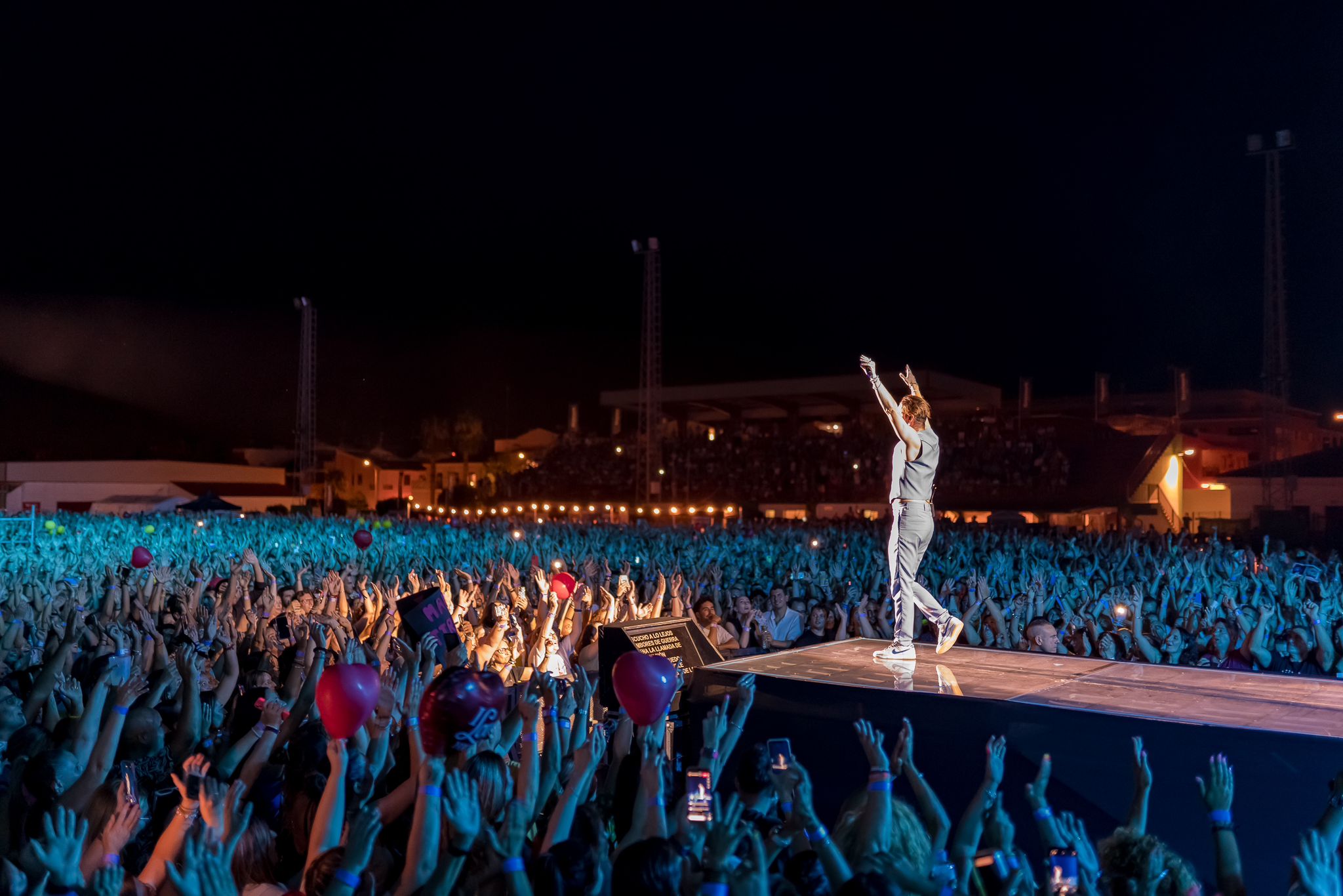 Imágenes del concierto de Manuel Carrasco en Almendralejo