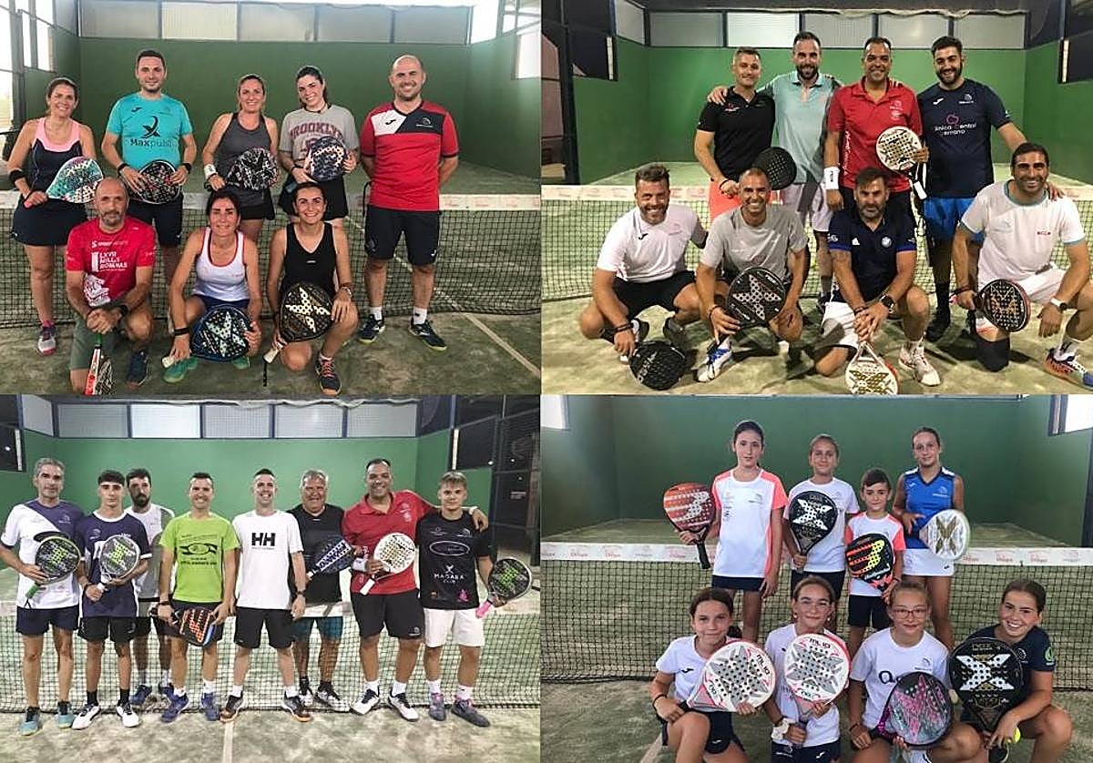 Participantes en el torneo.