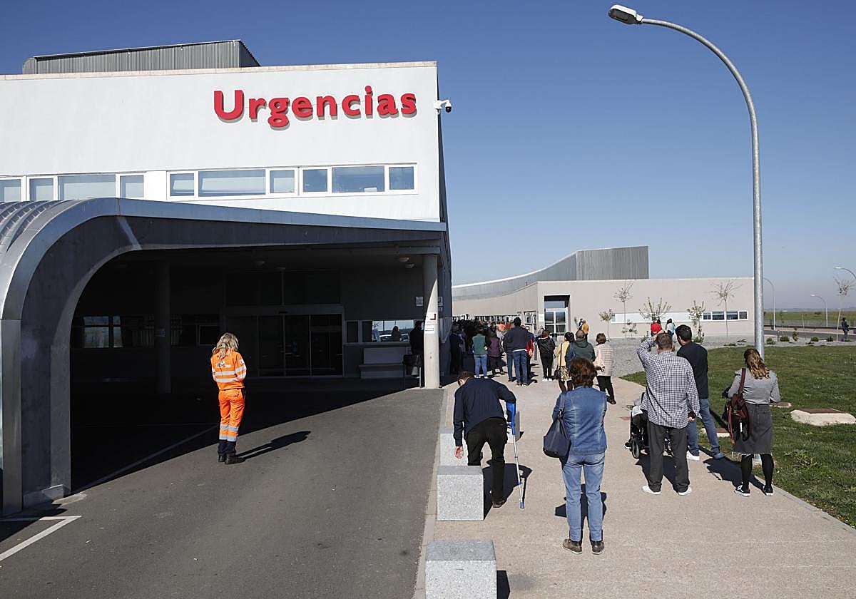 Urgencias del Hospital Universitario de Cáceres.