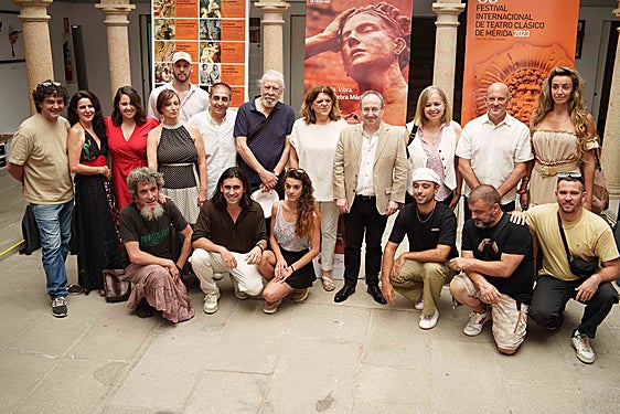 Presentación de la obra 'El regalo de Zeus' en Mérida