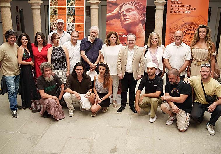 Presentación de la obra 'El regalo de Zeus' en Mérida
