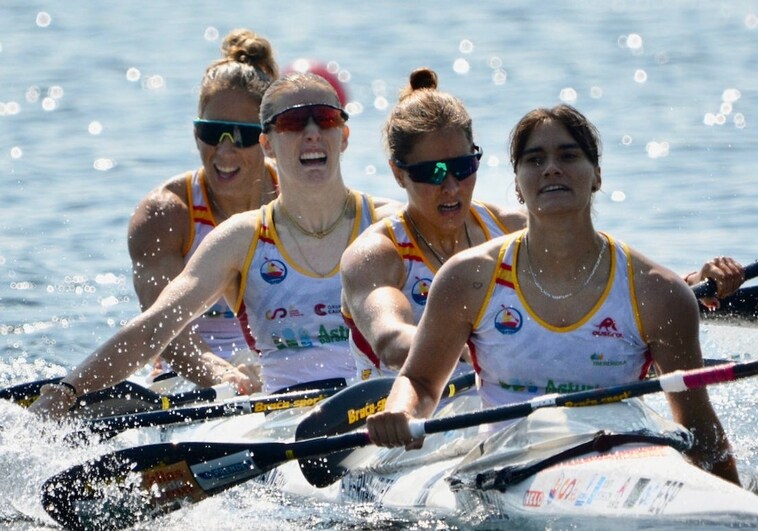 Estefanía Fernández Navega Directa A La Final Del K4 500 Hoy 4581