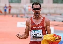 Segundo baño de oro de Álvaro Martín en el Mundial