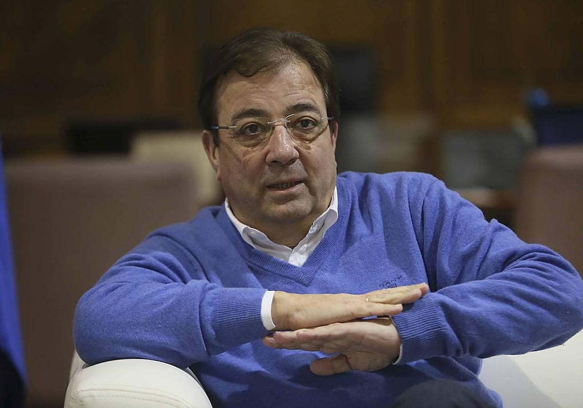 El vicepresidente segundo del Senado y secretario general del PSOE de Extremadura, Guillermo Fernández Vara, en una imagen de archivo