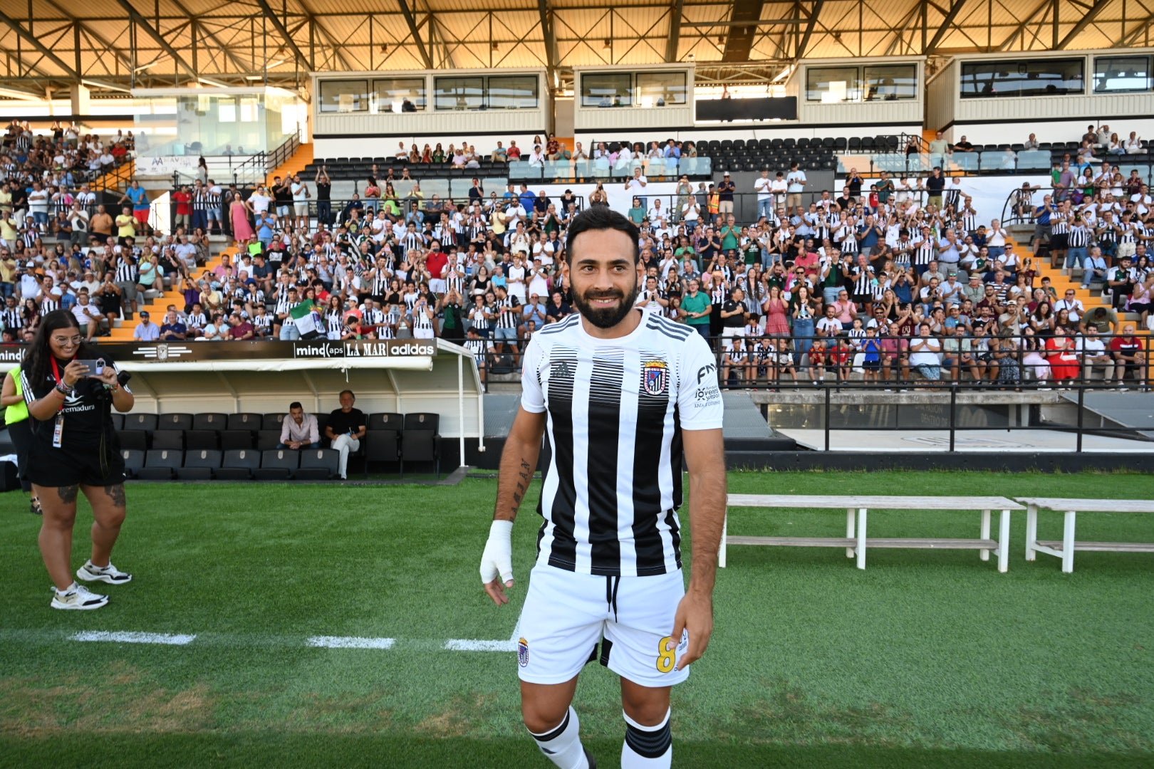 Así fue la presentación del CD Badajoz