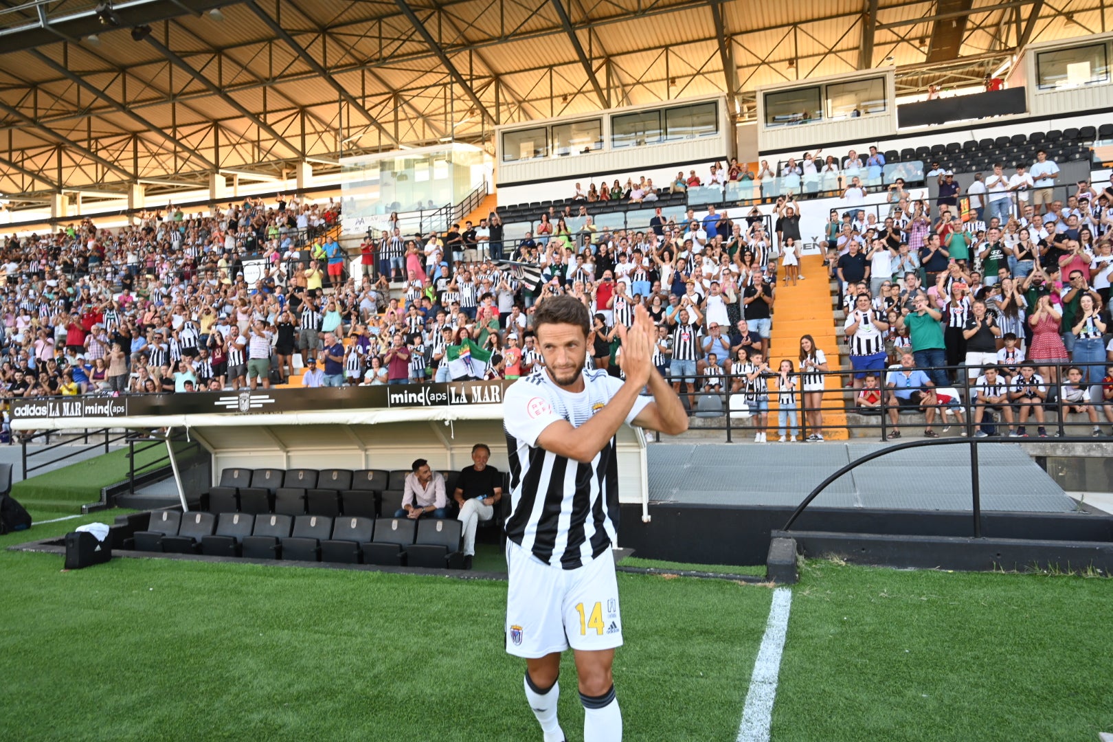 Así fue la presentación del CD Badajoz