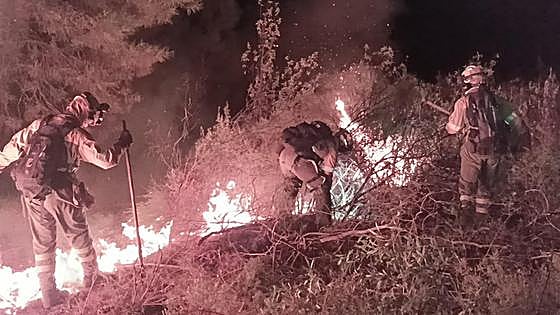 Los incendios del fin de semana ponen en jaque al norte extremeño
