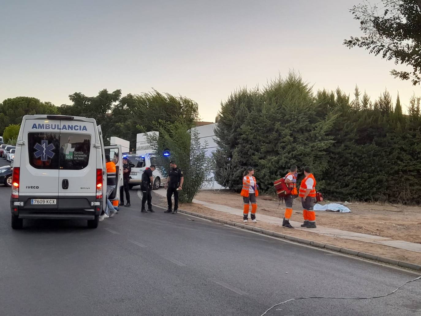 Pelea mortal en Las Vaguadas de Badajoz