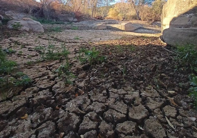 El Ardila, sin agua, en las proximidades de La Bazana.