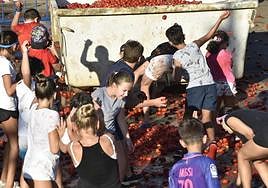 Imagen de la fiesta de la Tomatá del año pasado.