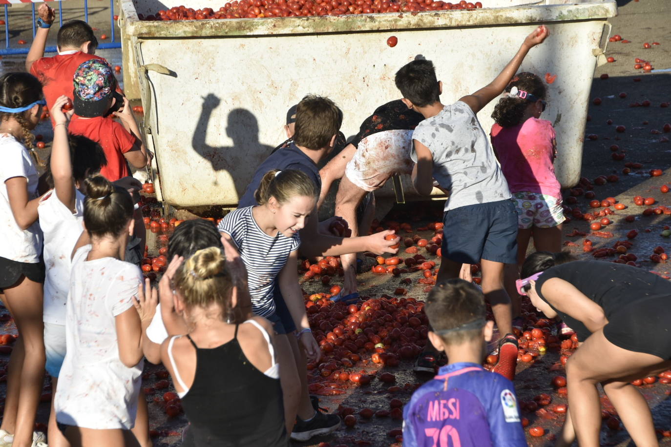 Imagen de la fiesta de la Tomatá del año pasado.