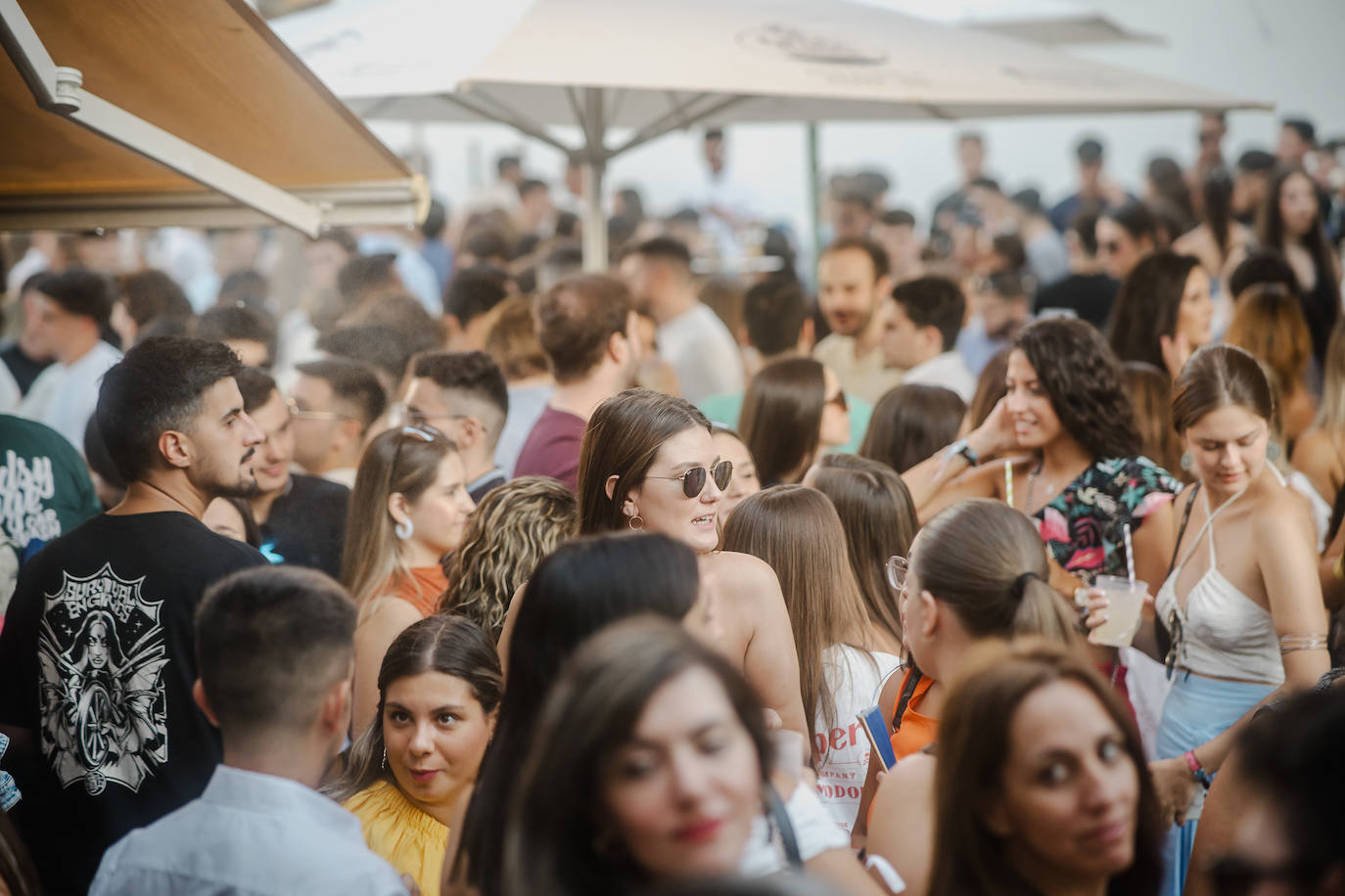 Ambiente este viernes en la Feria de Mérida