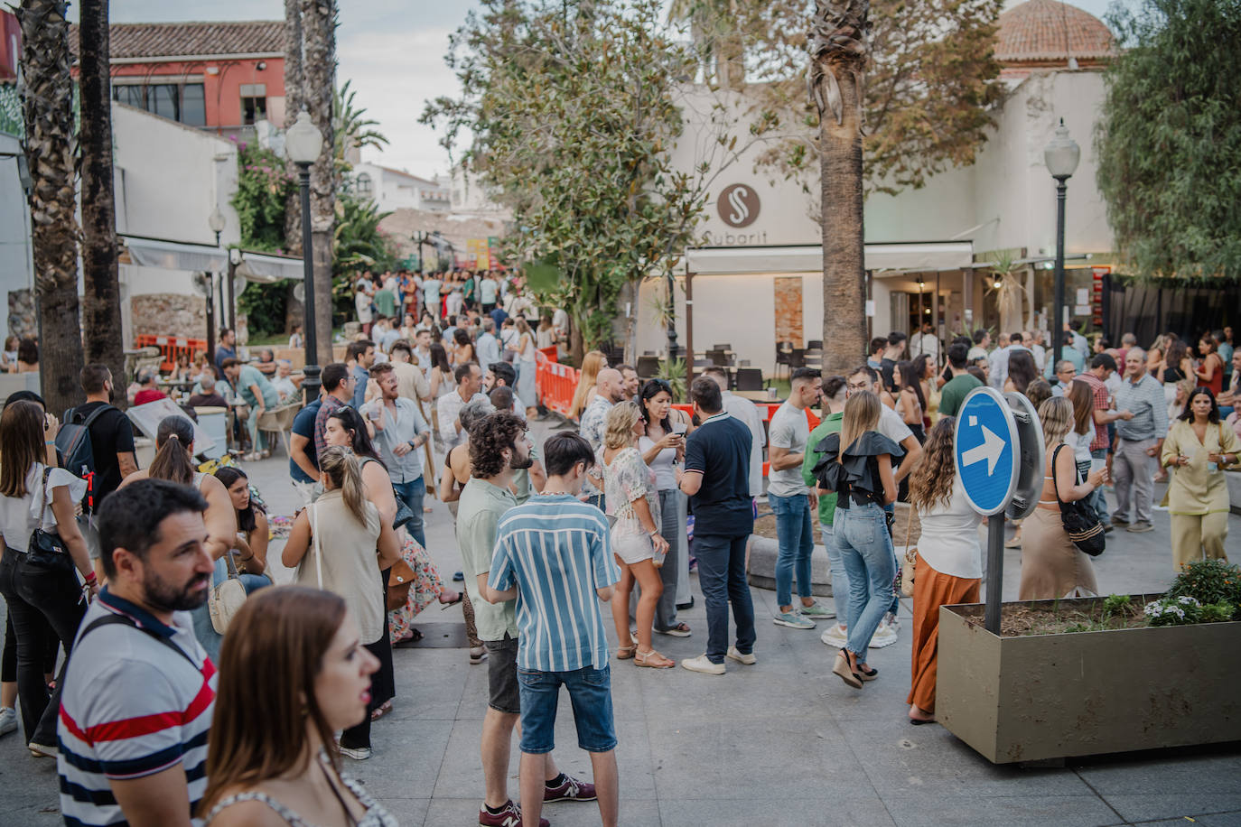 Ambiente este viernes en la Feria de Mérida