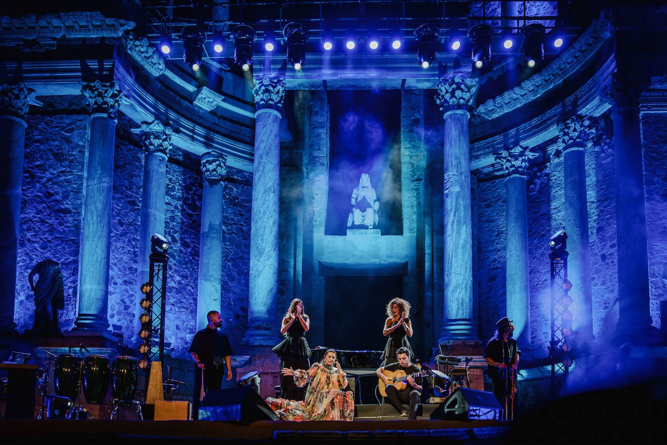 Concierto de Niña Pastori en el Teatro Romano