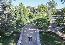 Parque de la Legión, que recuperarán con dos millones de euros.