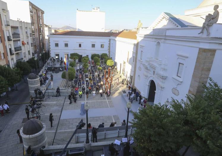 Edificios que componen la sede de la Asamblea de Extremadura