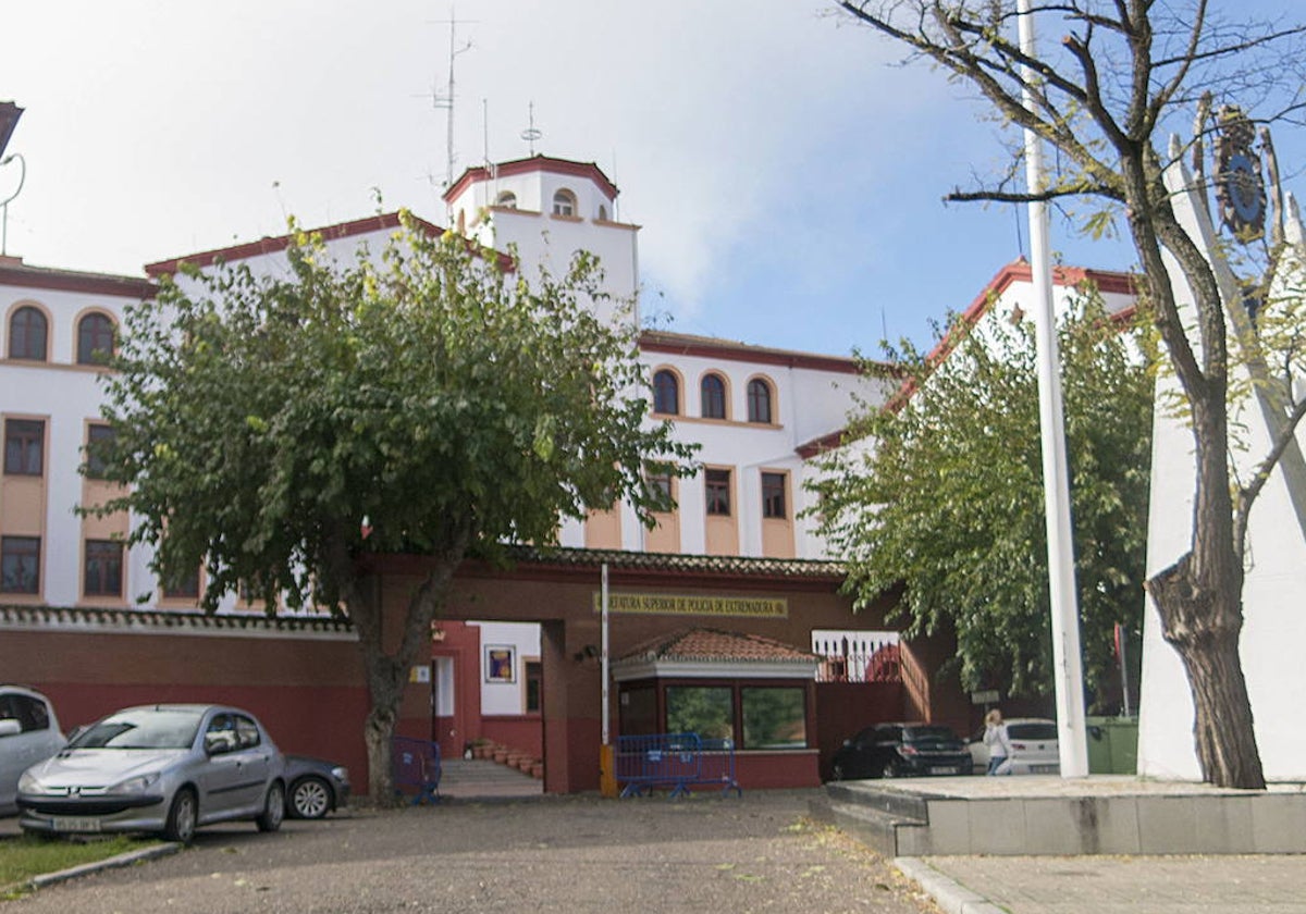 Sede de la Jefatura Superior de Policía en Extremadura en Badajoz.