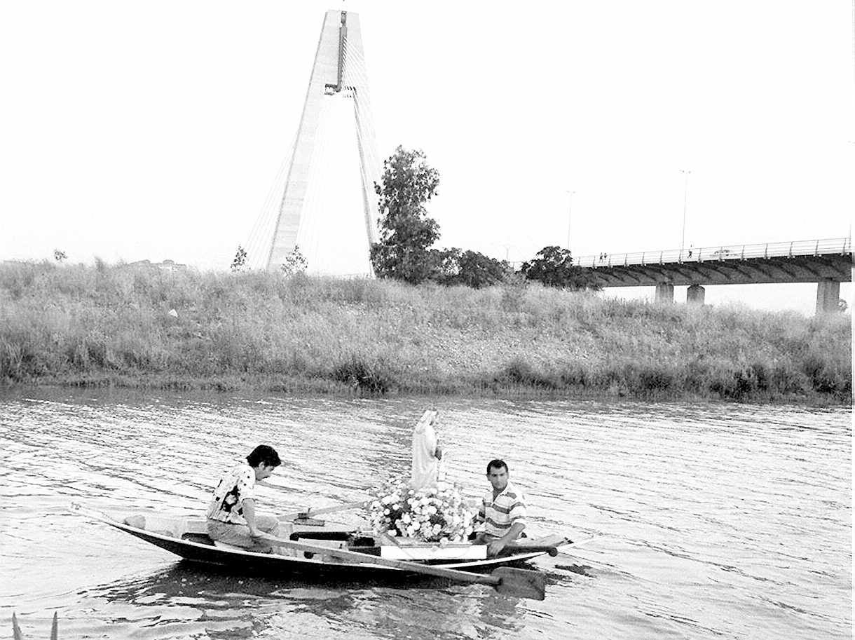 Así eran las antiguas barcas del Guadiana