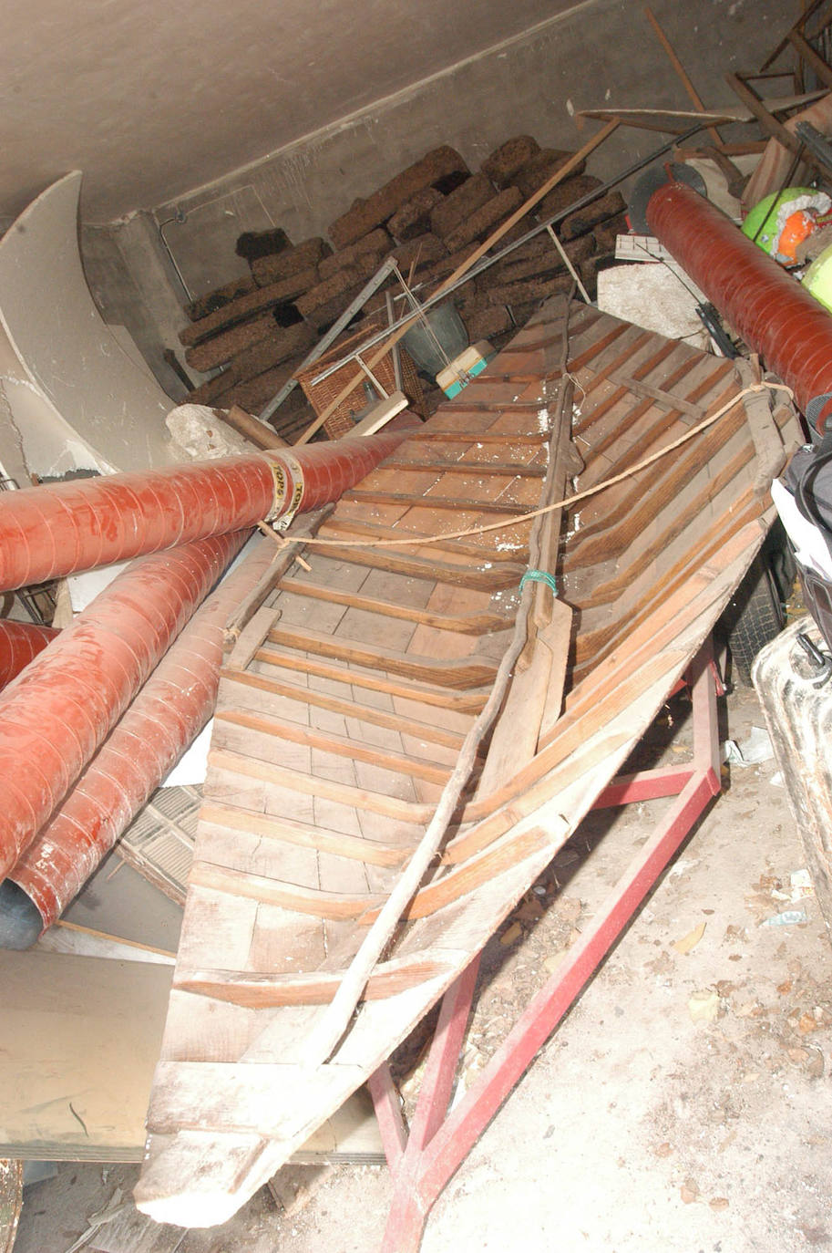 Así eran las antiguas barcas del Guadiana