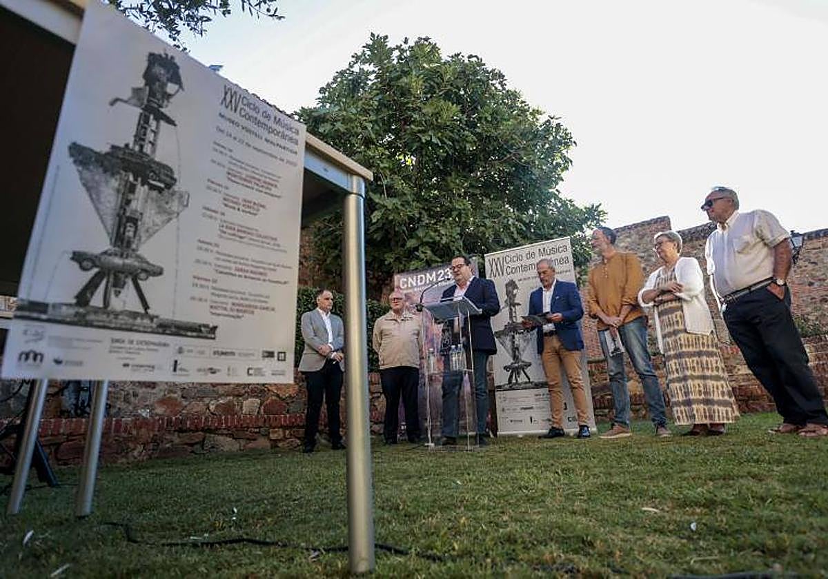 Presentación del evento, este miércoles.