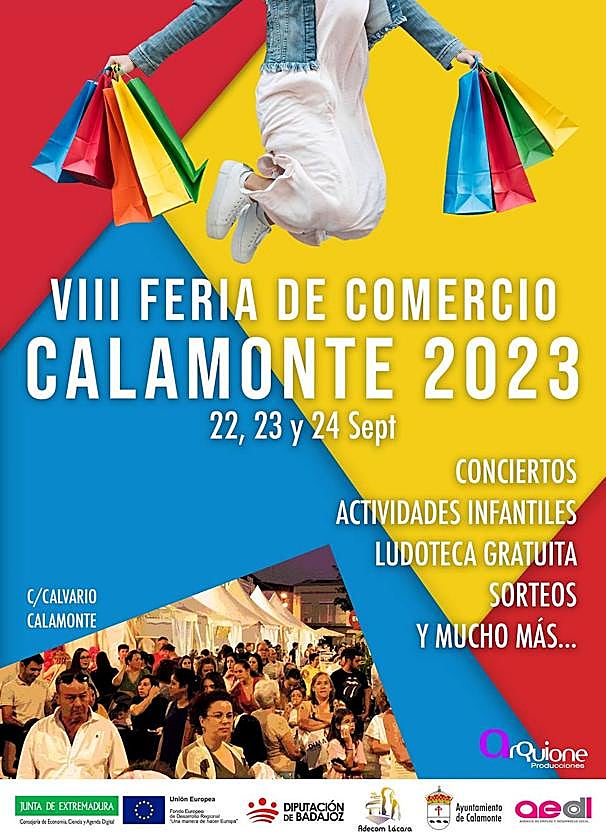 Calamonte celebra la octava edición de su Feria de Comercio