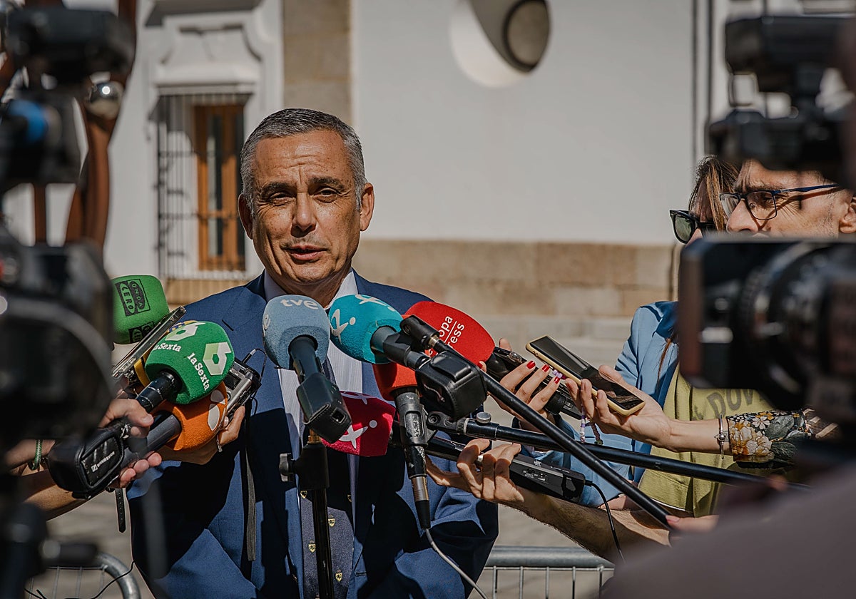 Ángel Pelayo Gordillo, presidente del Grupo Parlamentario de Vox.