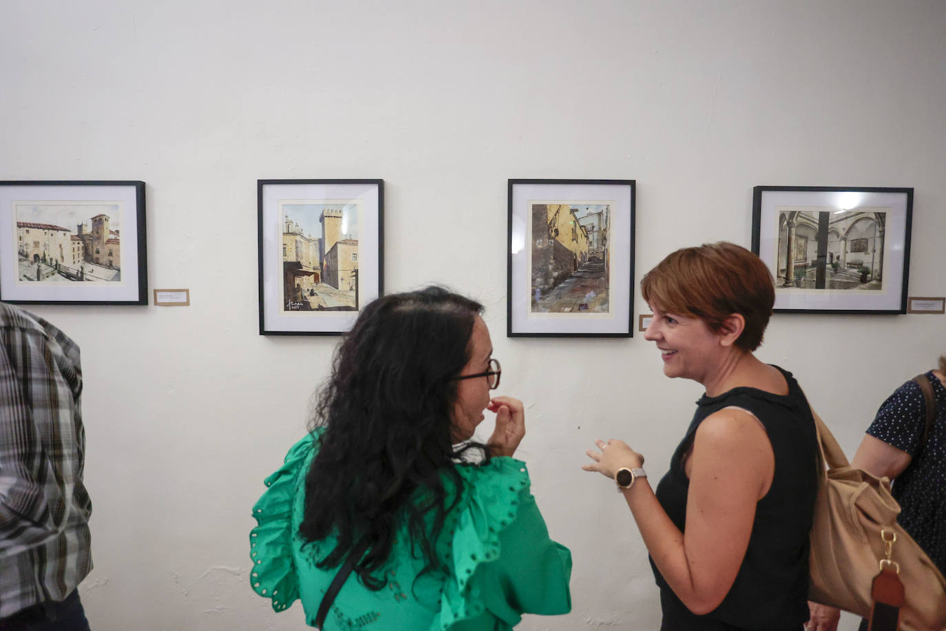 'Acuarelas y Patrimonio' es una exposición de José Antonio Sánchez que puede verse en el Palacio de la Isla.