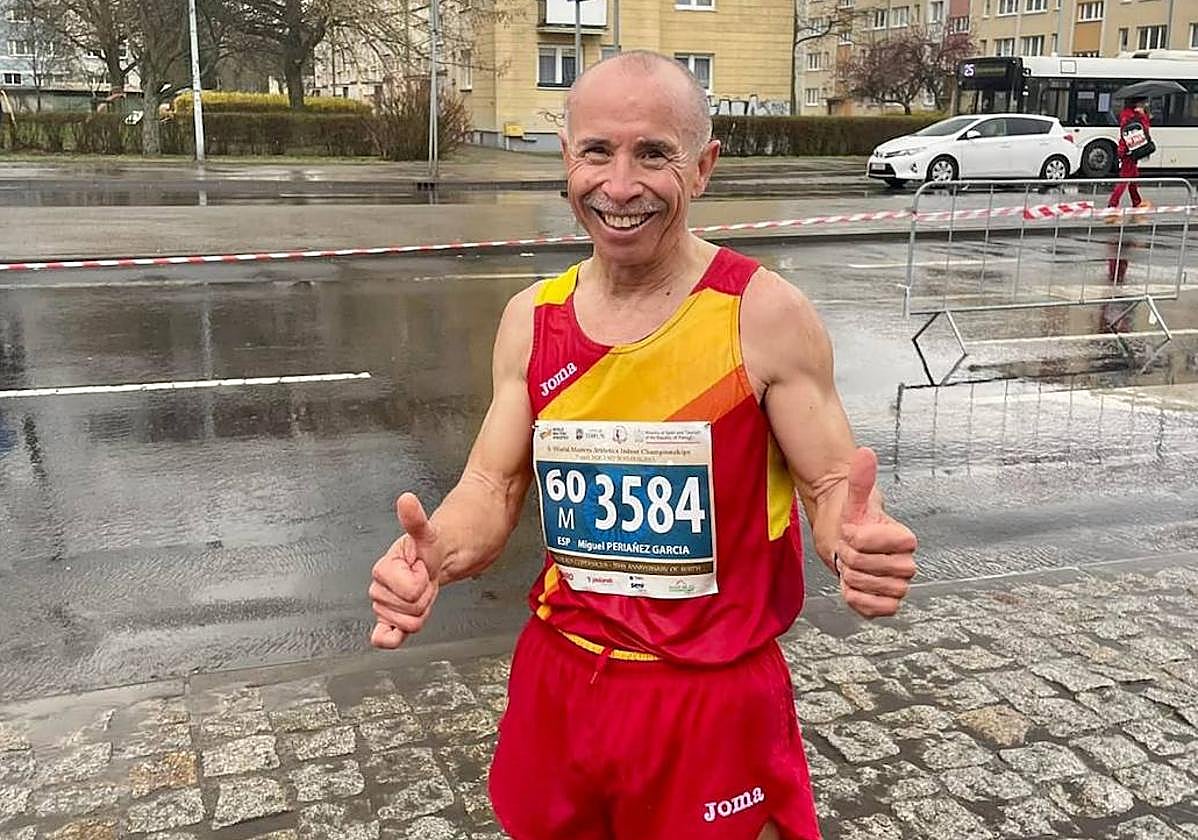 Miguel Periáñez García en una competición. Archivo.