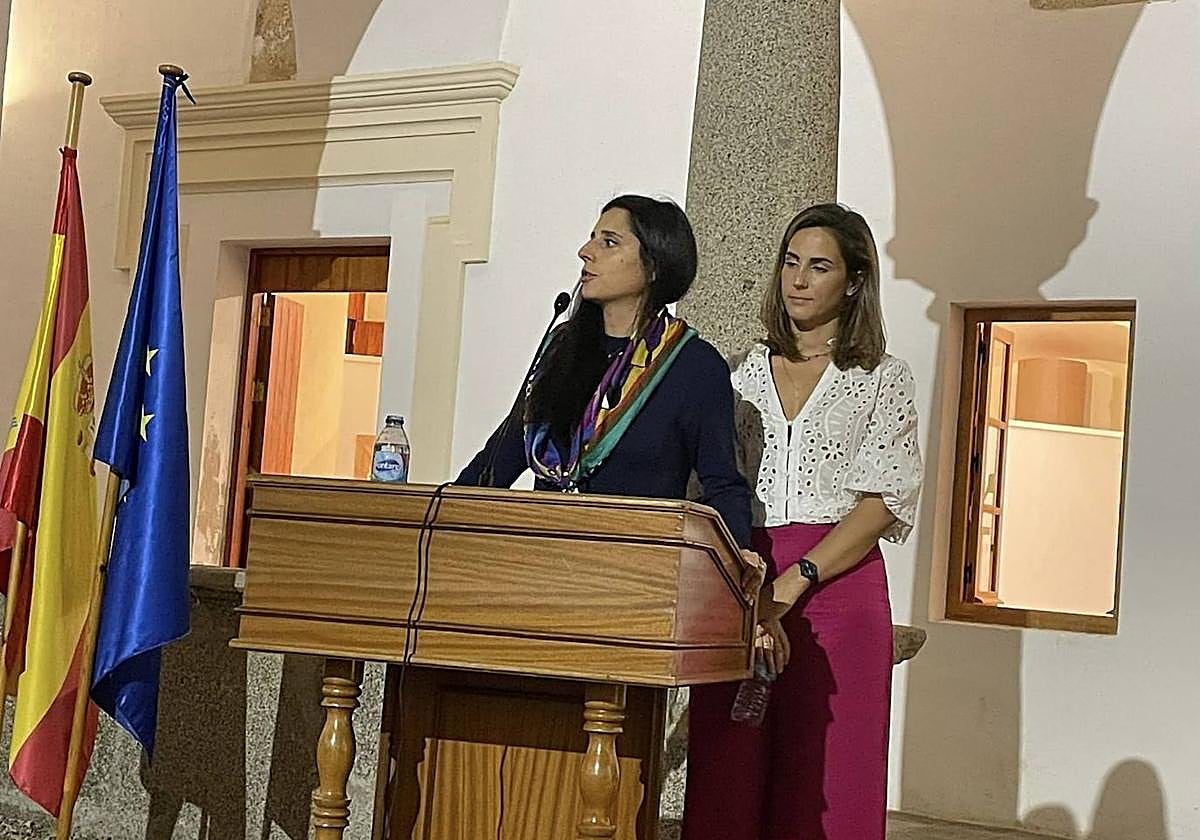 Nuria Morales y Beatriz Magro, pregoneras de este año.