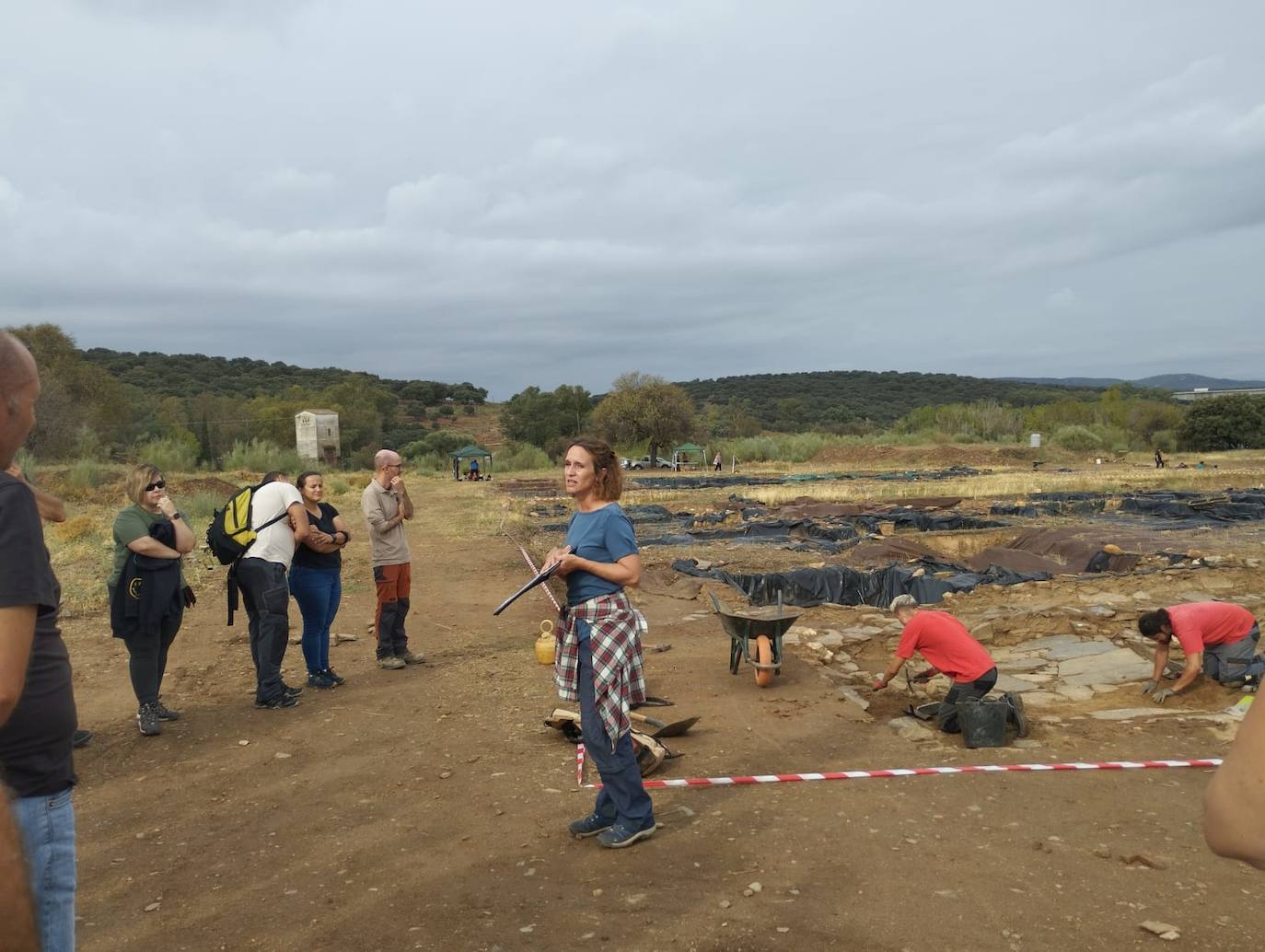 Excavaciones en la ciudad árabe de Romangordo