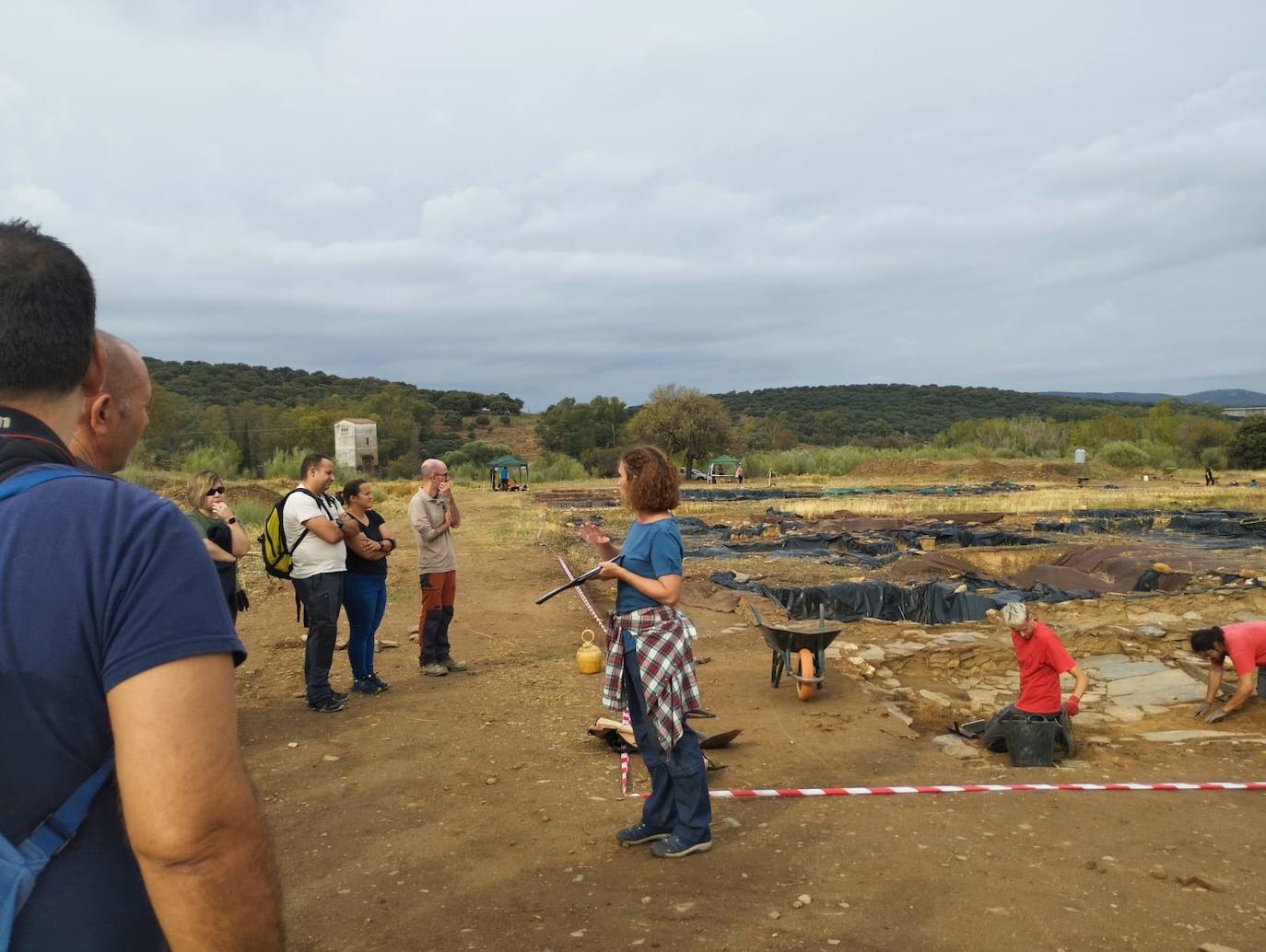 Excavaciones en la ciudad árabe de Romangordo