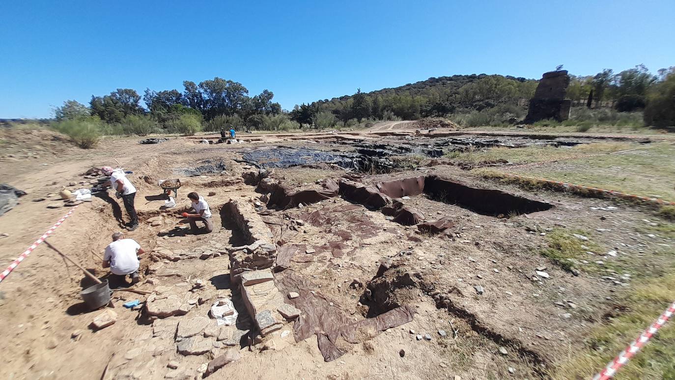 Excavaciones en la ciudad árabe de Romangordo