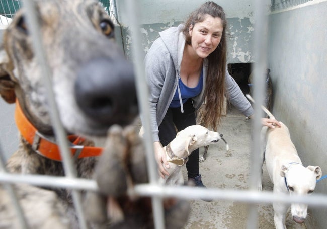 Laura Varaldi, en el Refugio San Jorge.