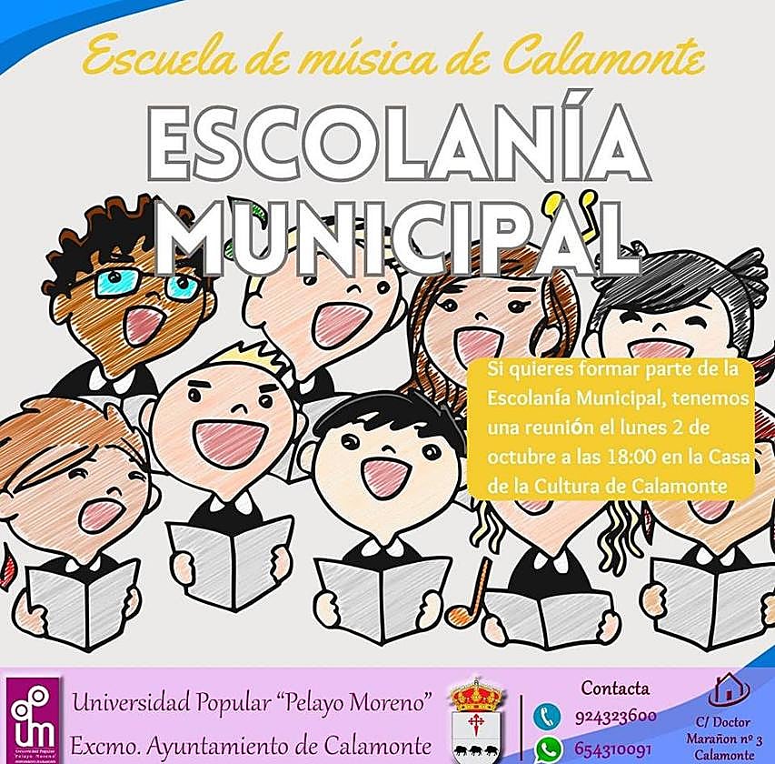 Reunión informativa para la Escolanía Municipal