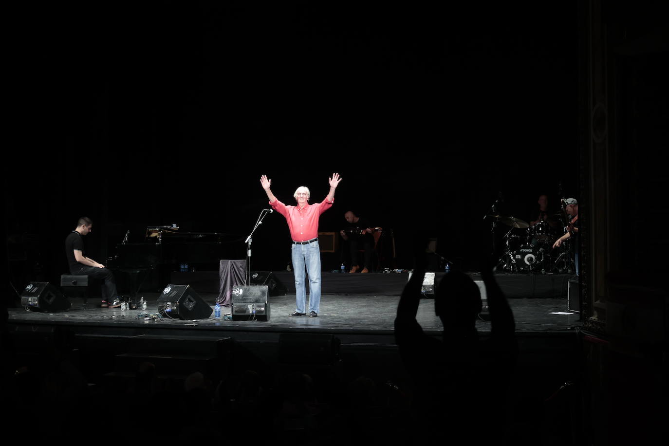 Paco Martín fue homenajeado anoche en el Gran Teatro 