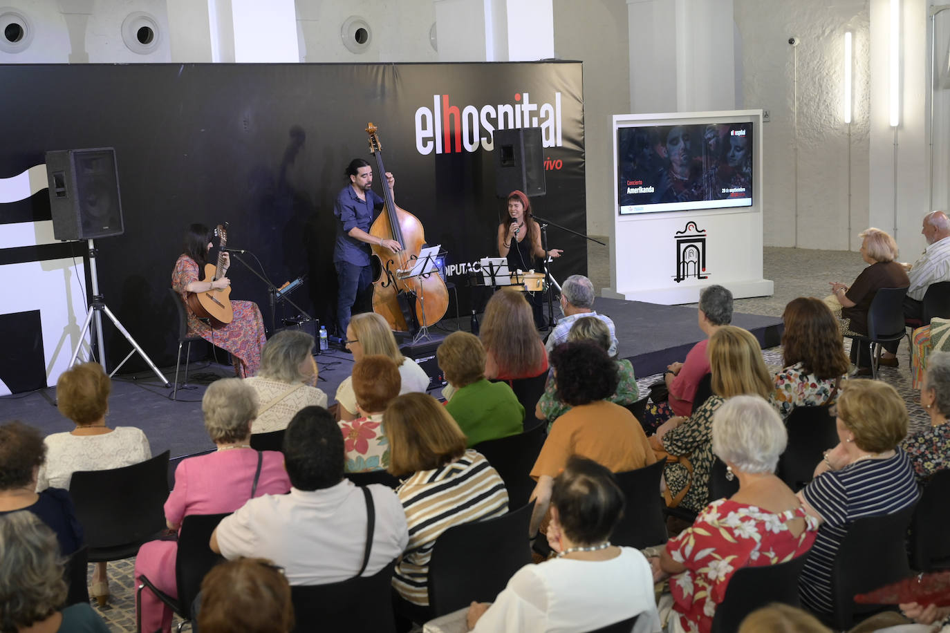 Concierto de Amerikanda en el Hospital Provincial.