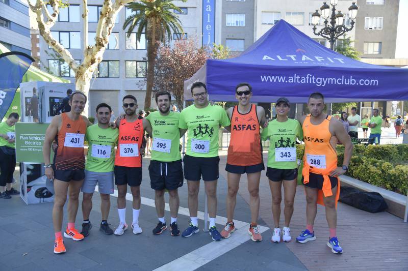 La carrera &#039;Badajoz en forma por la Igualdad&#039;, en imágenes