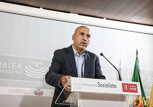 Juan Ramón Ferreira, portavoz de empleo del Grupo Parlamentario Socialista.