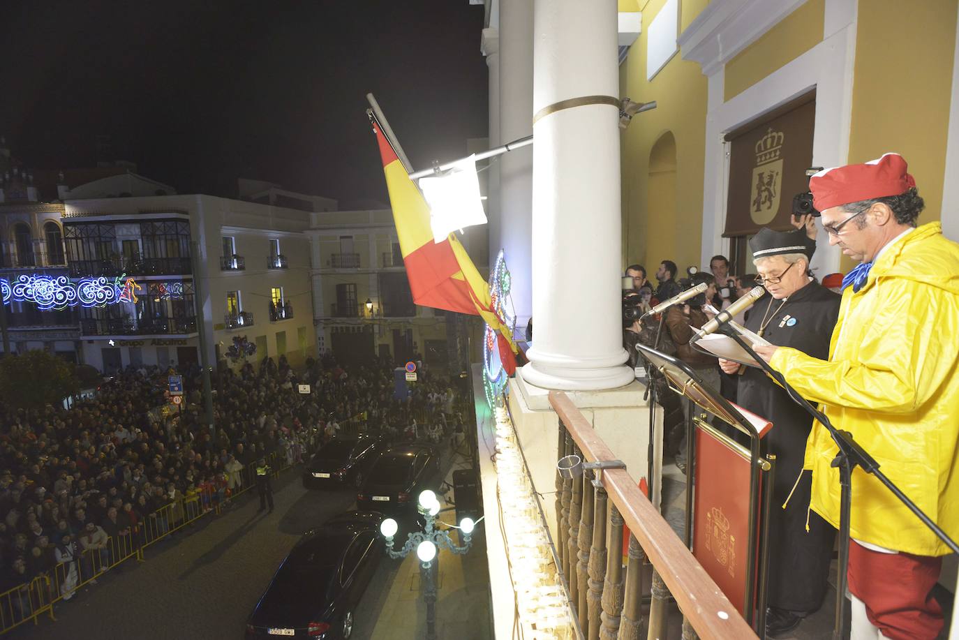 Pregoneros del Carnaval de Badajoz a lo largo de los años