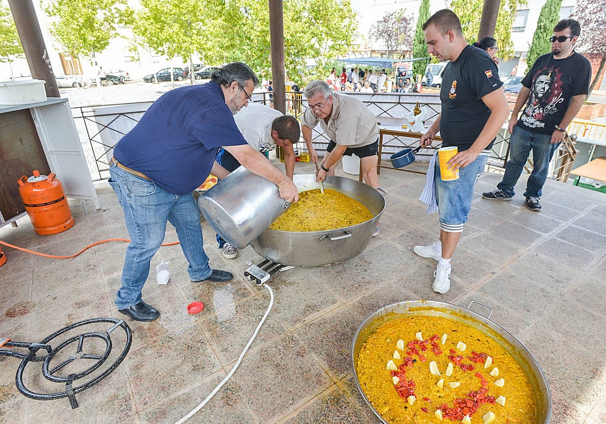 Fiestas en el Cerro de Reyes.