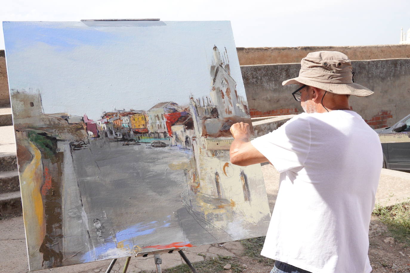 Concurso de pintura al aire libre de Badajoz