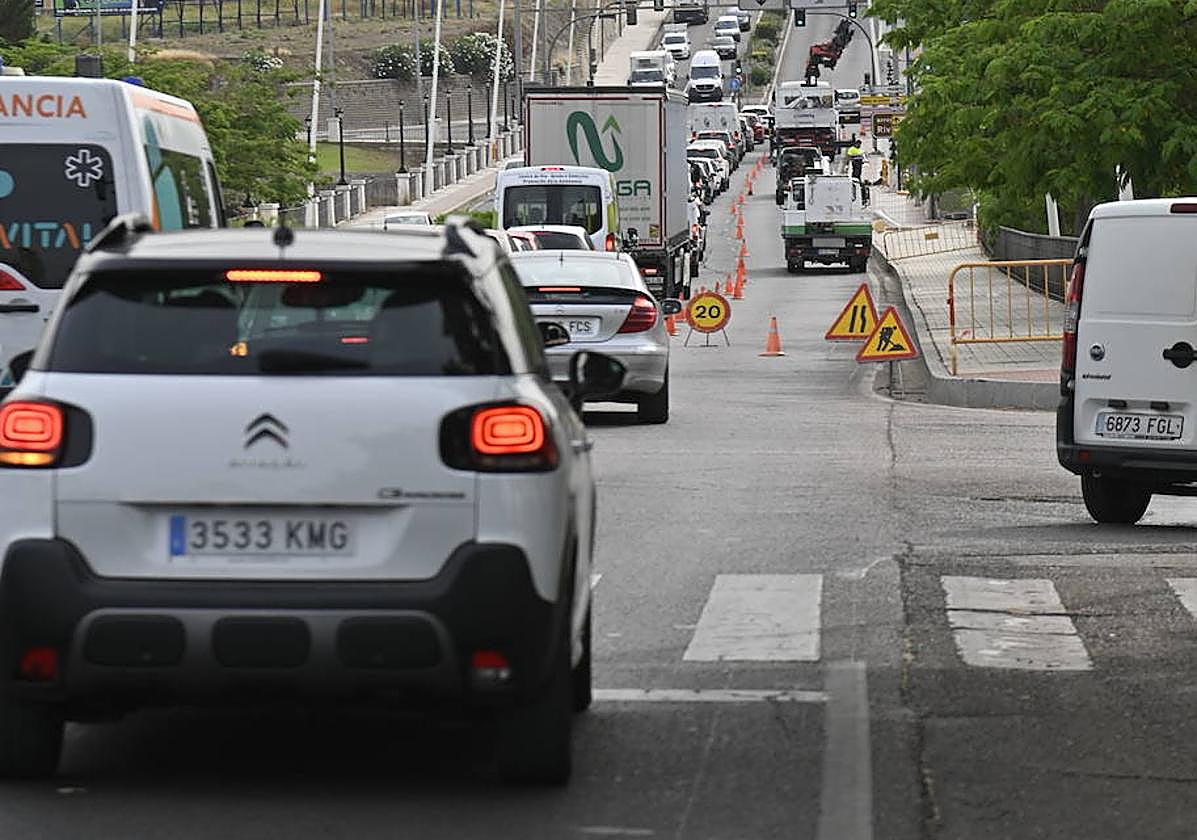 La autopista o BA-20 en sentido Madrid.