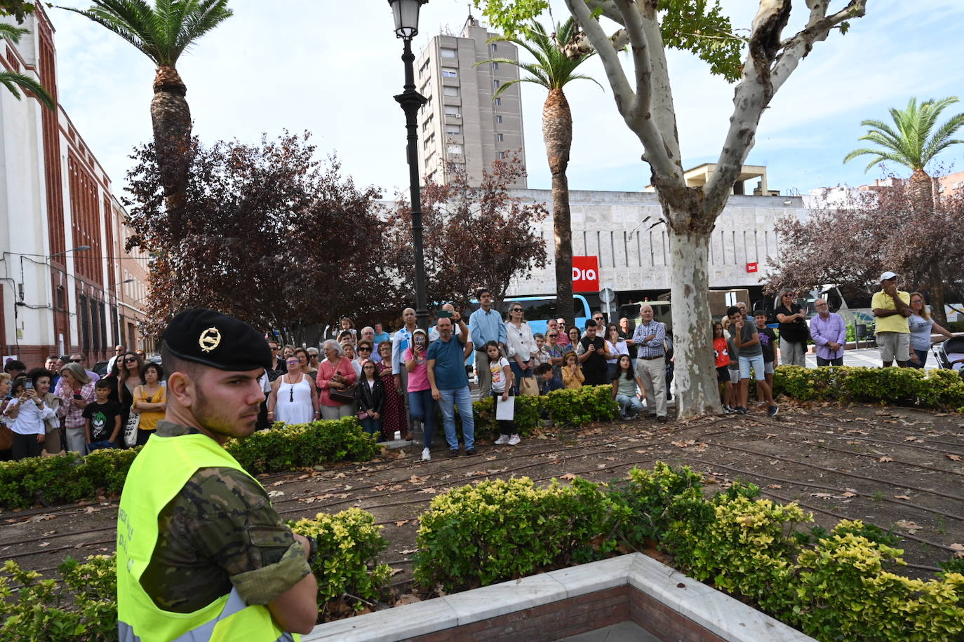 Imágenes del homenaje militar en San Francisco