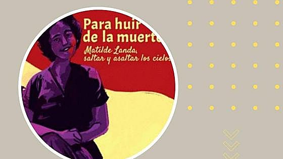 Manuel Cañada presenta en Calamonte 'Para huir de la muerte. Matilde Landa: Saltar y asaltar los cielos'