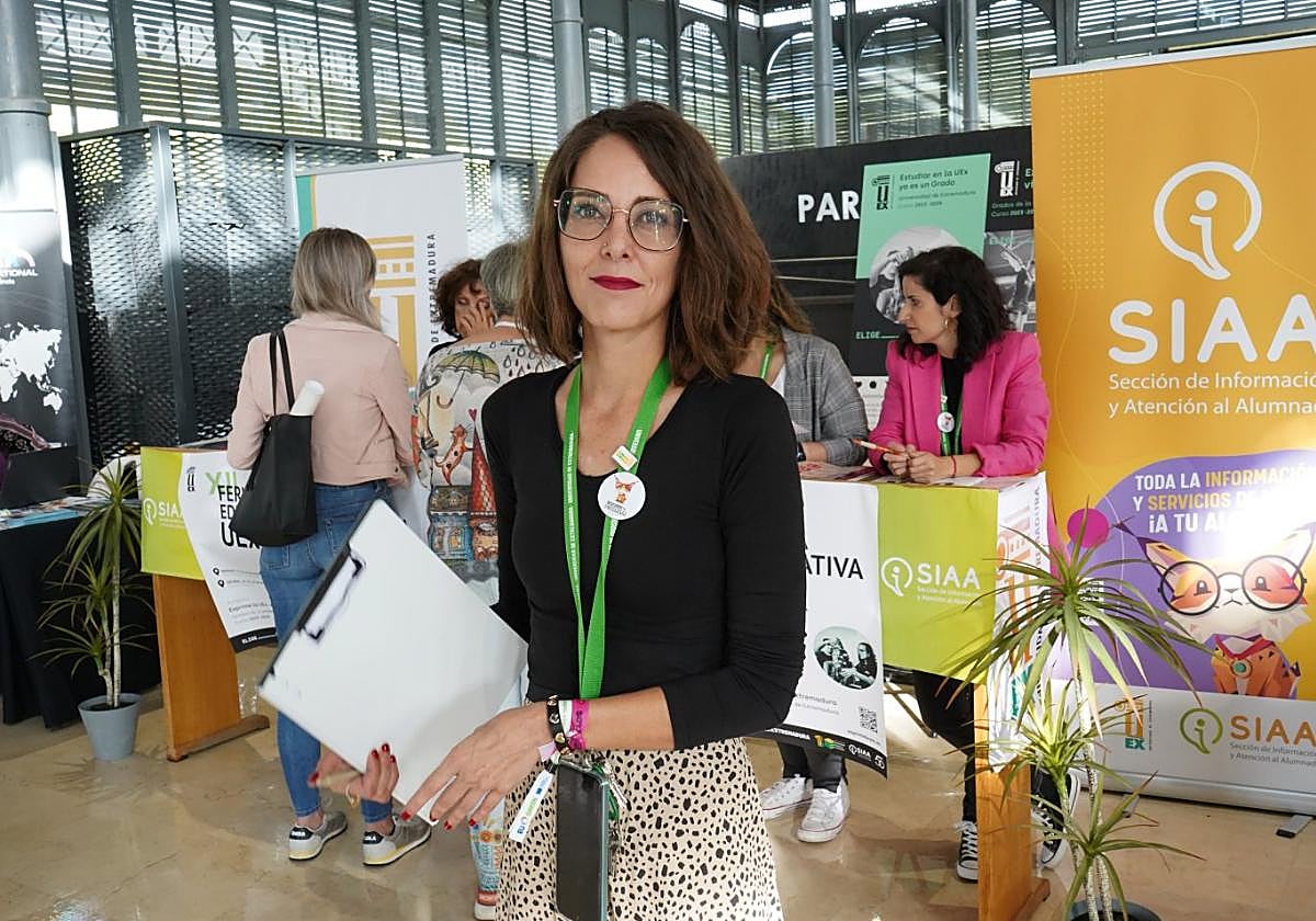 Jefa de Atención al alumnado y organizadora de las jornadas.