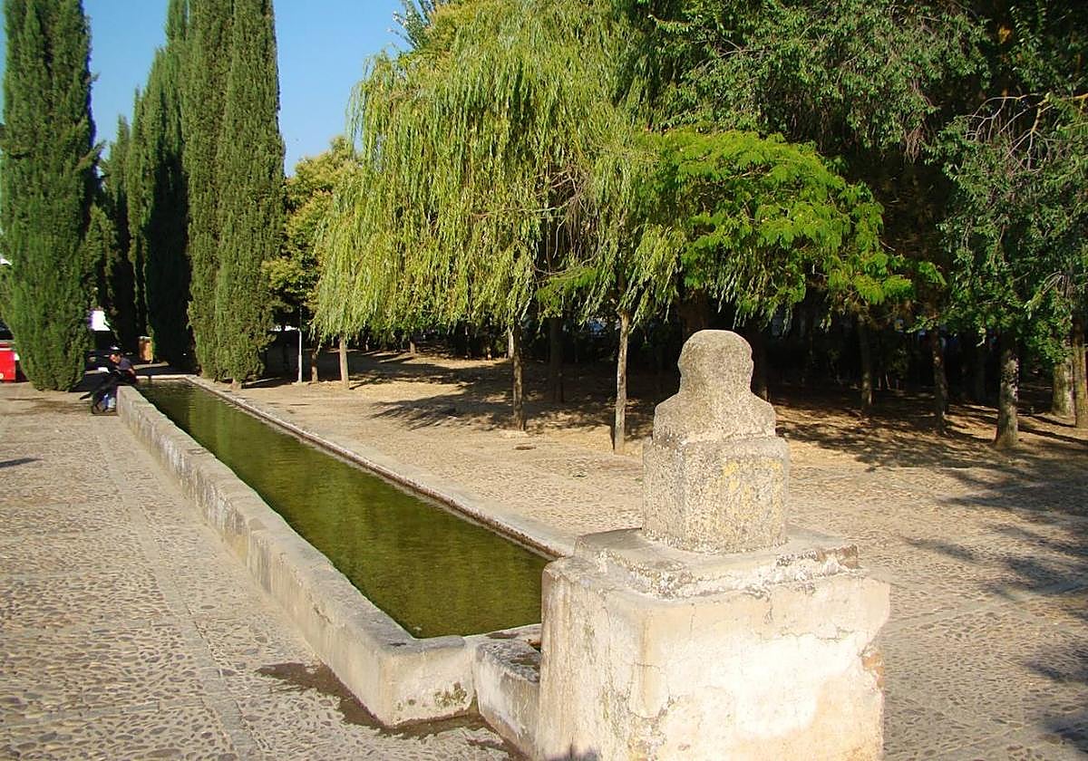 Fotografía de archivo del parque del Barrio Sur.